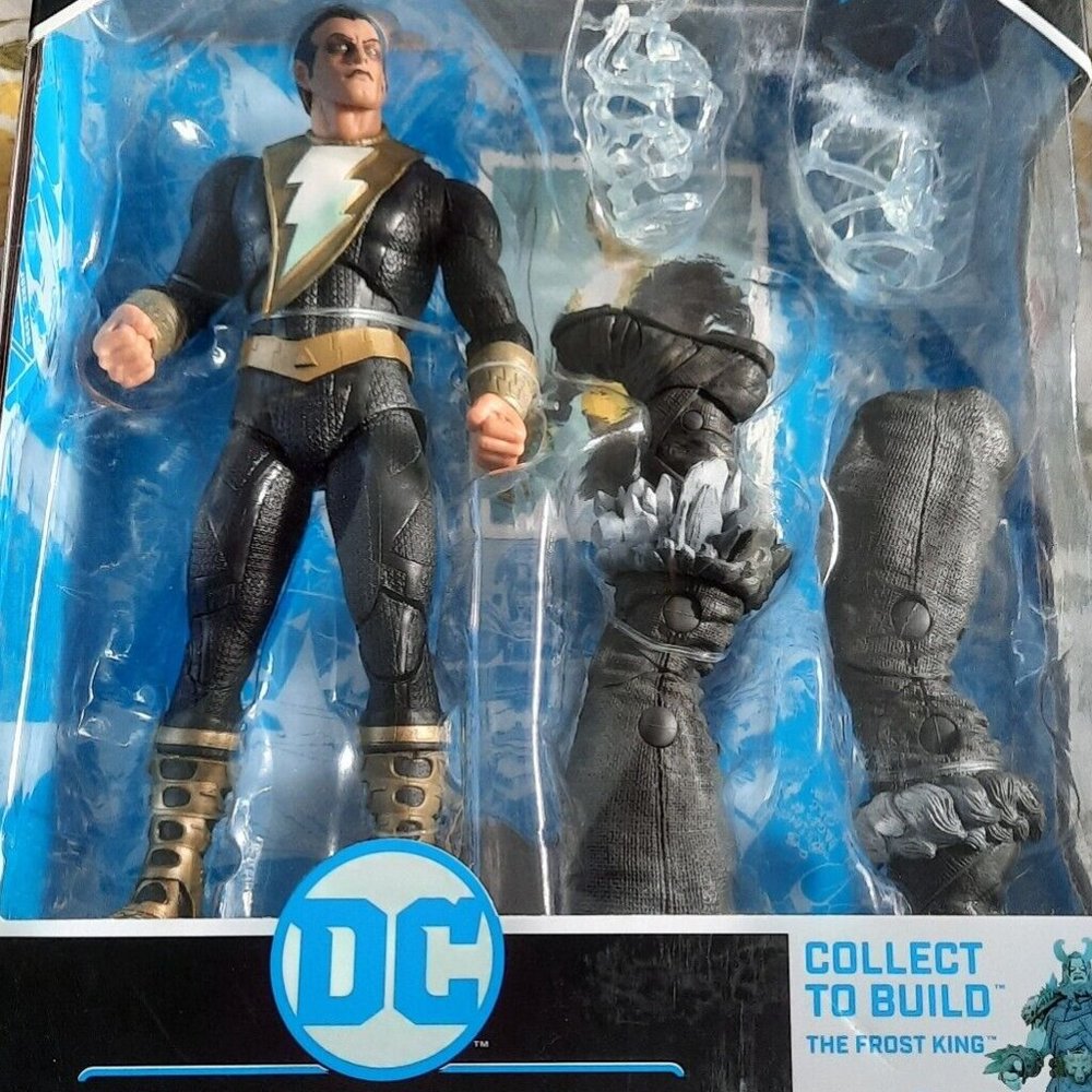 DC Build A Figure Black Adam Endless Winter Frost King Multiverse Action Figure